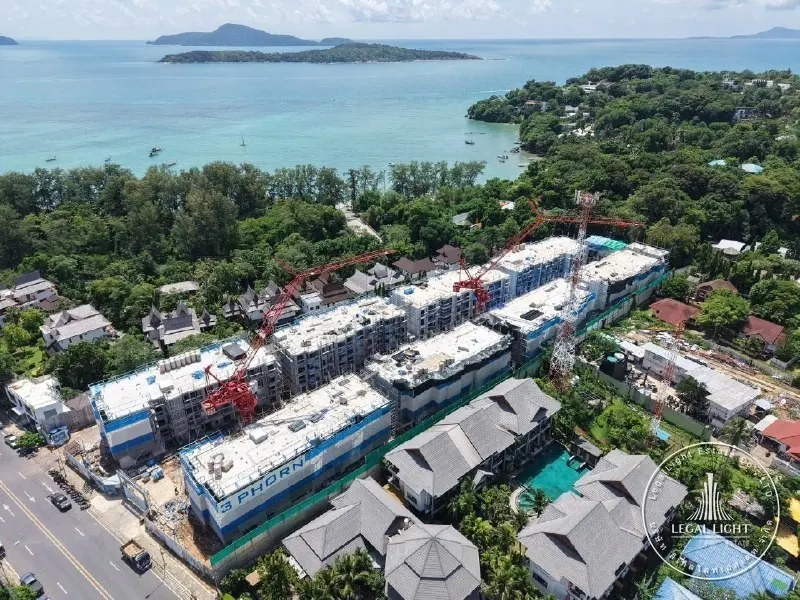 The Title Adora Rawai construction