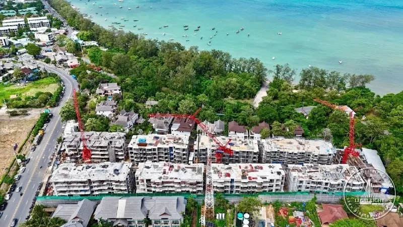 The Title Adora Rawai construction