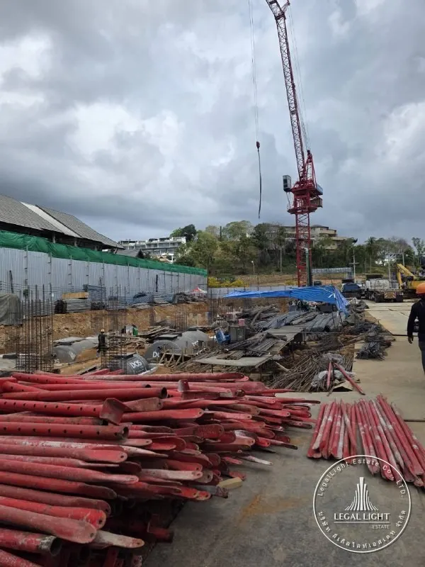 The Title Adora Rawai construction