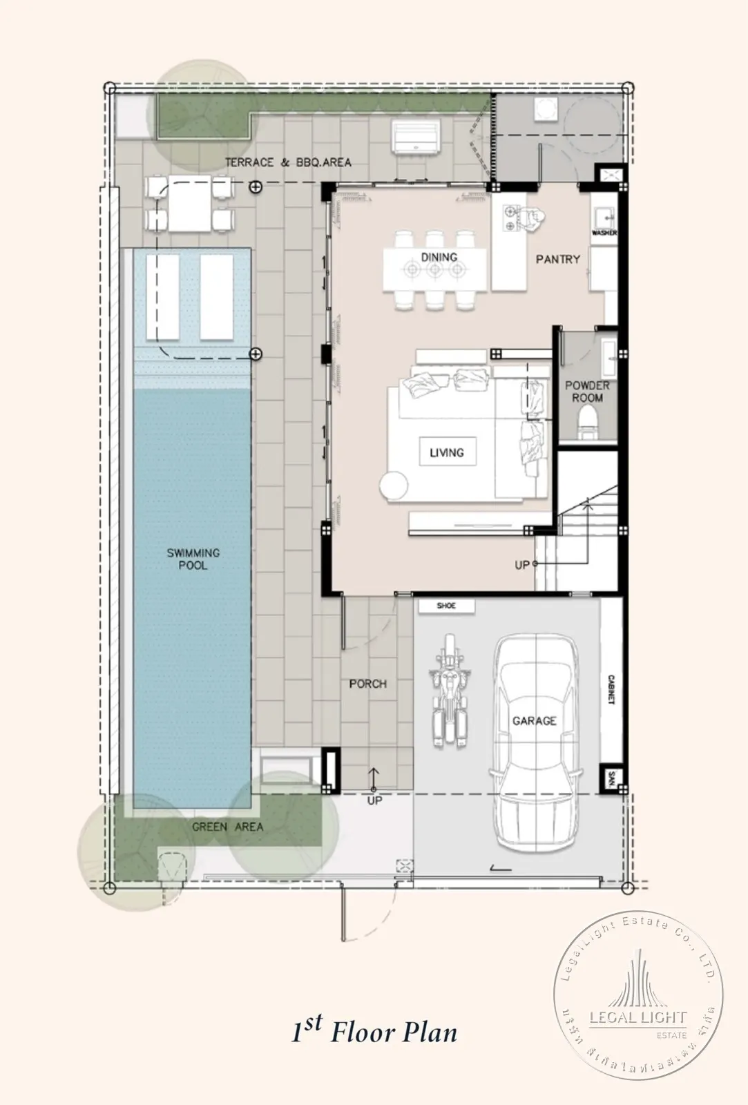 The Title Villa Estella Nai Yang plan